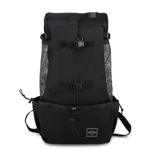 Double Shoulder Dog Carrier Backpack – Portable Travel Bag for Pets